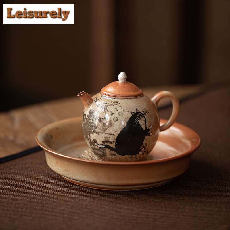 Chamomile Tea - شاي القط المطلي يدويًا مع فلتر